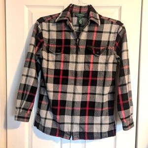 LRL Plaid Flannel Jacket SP
